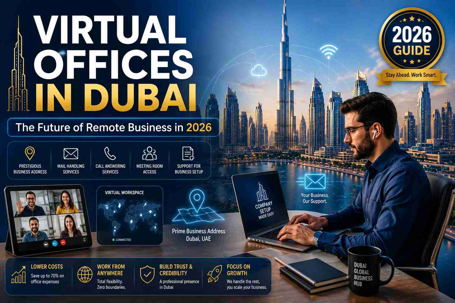 Why Virtual Offices Are Growing in Dubai: Benefits for Remote Businesses