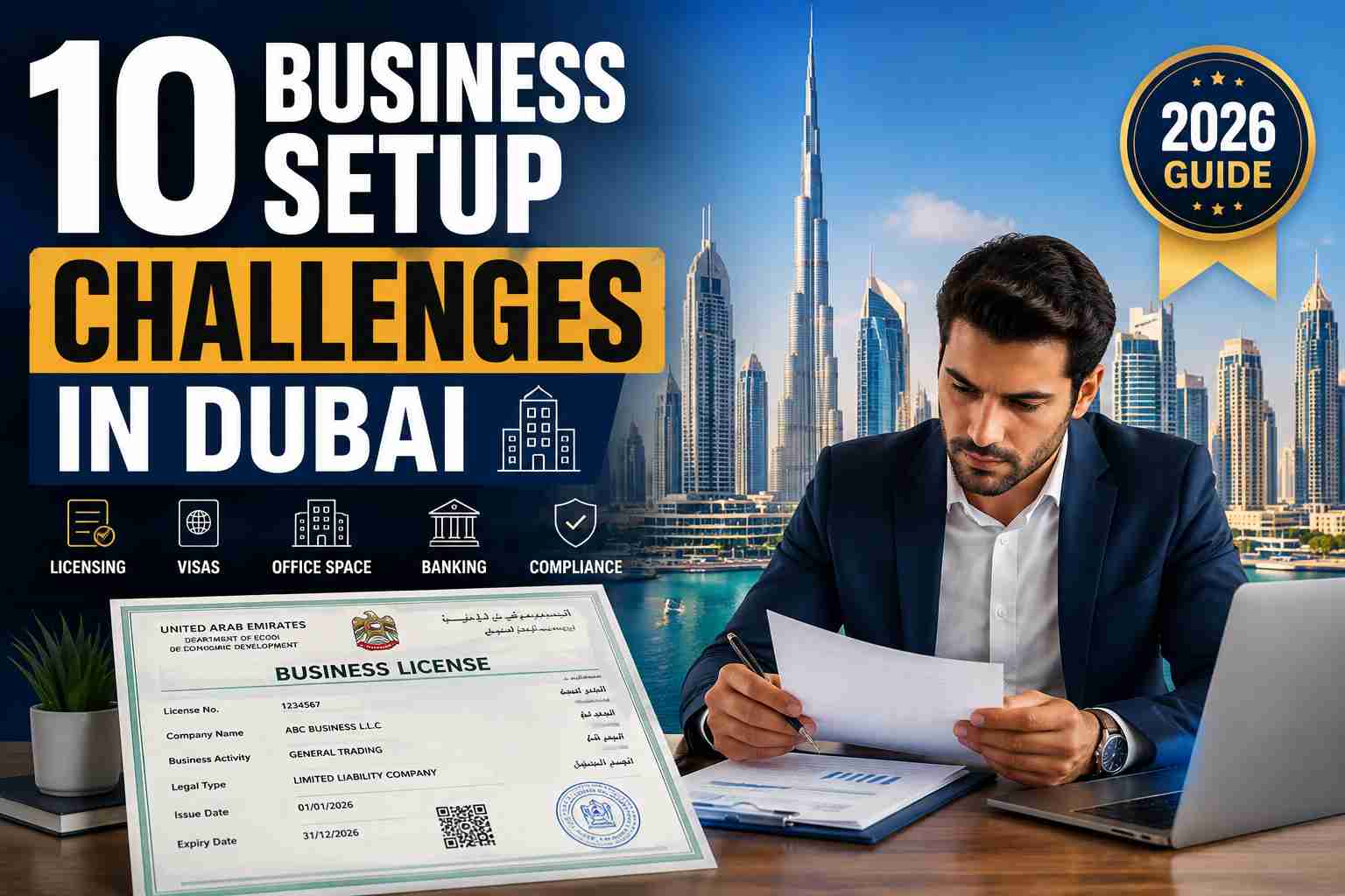 10 Business Setup Challenges in Dubai and How to Overcome Them