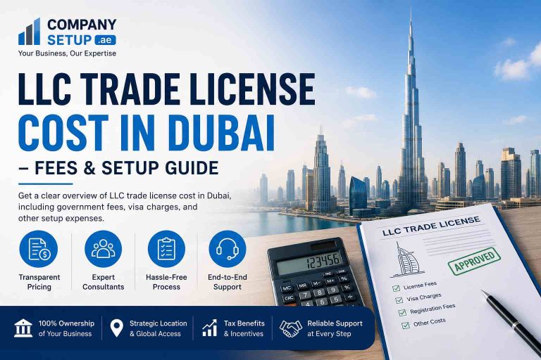 LLC Trade License Cost in Dubai